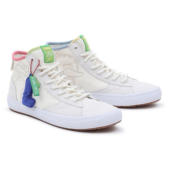 Vans Other - VANS x Sesame Street The Lizzie Elmo Embroidered Characters Shoe Mens Size 11